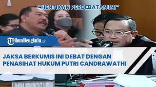 JPU Debat dengan Penasihat Hukum Putri Candrawathi di Sidang, Hakim: Hentikan Perdebatan Ini