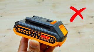 inc-co drill machine battery repair // inc-co cordless drill 12v battery replacement