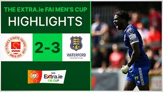 2022 Extra.ie FAI Men's Cup First Round: St Patrick's Athletic 2-3 Waterford
