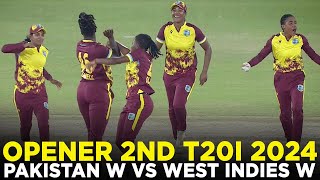 Opener | Pakistan Women vs West Indies Women | 2nd T20I 2024 | PCB | M2F2A