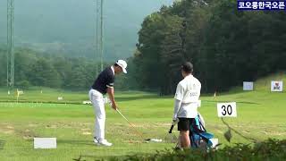 KPGA 코오롱한국오픈골프선수권대회  kolon korea open  김준성 Kim Junsung 프로  korea pro golf