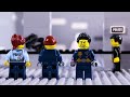 LEGO City Prisoner Transport Breakout Fail STOP MOTION LEGO Police vs Crooks  LEGO  Billy Bricks