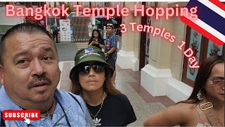 Sick in Bangkok, Temple Hopping with Homies. Wat Arun, Wat Pho, Wat Saket and Chatuchak Market 1 day