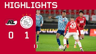 Highlights | AZ - Ajax | KNVB Beker | NEXT STOP: QUARTER FINAL