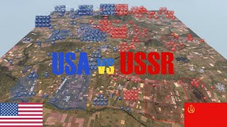40.000 USA ARMY vs 40.000 USSR ARMY | WARNO