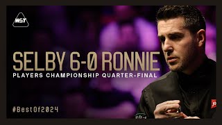 Mark Selby Masterclass Sees Ronnie O'Sullivan Whitewashed | Best of 2024 🍾