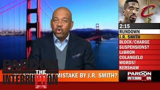 Frank Isola: What JR Smith did in Game 1 is unforgivable | Pardon The Interruption | ESPN