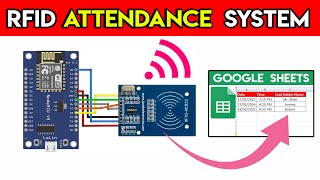 RFID Attendance System Using Nodemcu And Save Data Automatically In Google Sheets