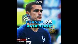 FRANÇA VS ARGENTINA 2018☠️ #futebol #football #worldcup #copadomundo #edit #futebolbrasileiro