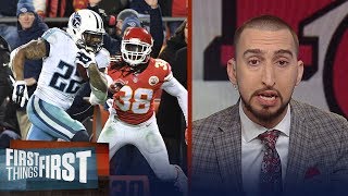 Nick and Cris on the Titans' 22-21 win over the Chiefs in the NFL Playoffs | FIR