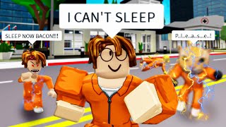 DON'T LET BACON STAY AWAKE (ROBLOX Brookhaven 🏡RP - FUNNY MOMENTS)