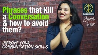 What Killed my conversation? Communication Skills & Public speaking Training