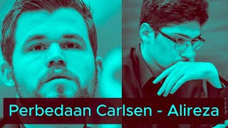 Perbedaan mendasar Carlsen dengan Alireza