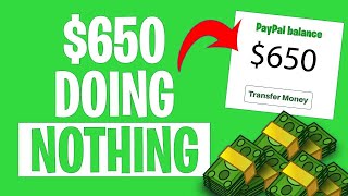 SECRET REVEALED = Earn $650 Doing Nothing Online (Make Money Online 2022)