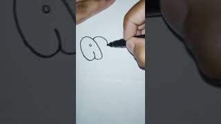 #shorts/HOW TO Write "Abby" IN BUBBLE LETTERS
