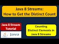 Java 8 Streams: How to Get the Distinct Count | Streams in Java 8