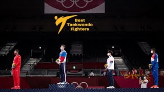 Victory Ceremony (Men's 80 Kg ) Tokyo olympic taekwondo games 2020