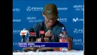 Funny Rafael Nadal translates Novak Djokovic's English into English