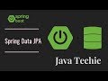Spring Data JPA | Example | Java Techie