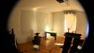 Installation KEF T205 en Time Lapse