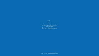 Windows Update Screen REAL COUNT: 10 Hours of 4K Resolution | No Ads #windows #windows10 #windows11