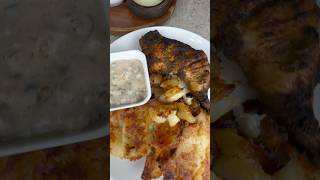 Lemon Herbs chicken + smashed potatoes #foodshorts #youtubeshorts #shorts #cooking #foodie #fyp