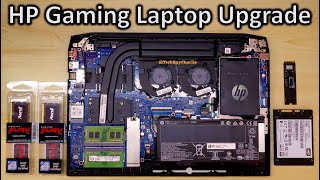 HP Pavilion Gaming Laptop Ultimate RAM and SSD Upgrade Guide