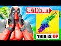 Fortnite new Minigun is OP!