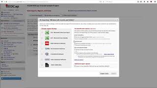 REDCap Tutorial Video 10:  Reports and Exports