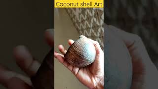 coconut shell lamp for diwali #shorts #diwali