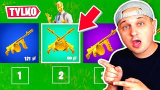 TYLKO MITYCZNY MIDAS TOMMY GUN CHALLENGE w Fortnite