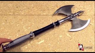 Master Cutlery HK-079A Fantasy Axe Product Video