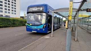 Journey On The Metrobus Fastway  Route 10  6053 LV23EDK