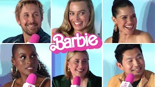 Q&A with Margot Robbie, Ryan Gosling, Greta Gerwig and Barbie Cast - MTV UK