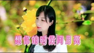 一首经典民谣相思曲《想你的时候问月亮》旋律悦耳动听，令人陶醉