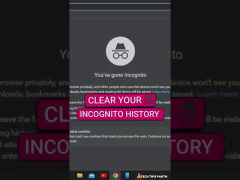 Clear Your Incognito Search History  #shorts #youtubeshorts