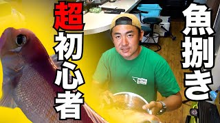 2馬力ボートで釣った甘鯛を高級料理【松笠揚げ】にする