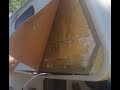 RV Siding Delamination-Filon Fiberglass Siding Separation & Water Damaged Plywood Repair-Open Wall