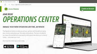 Comment créer un compte MyJohnDeere et Operations Center Organisation?