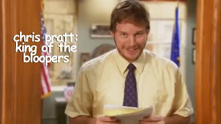 chris pratt's best bloopers and improvised lines | parks and recreation | Comedy Bites