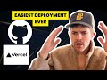 INSTANTLY DEPLOY Next.js with GitHub & Vercel
