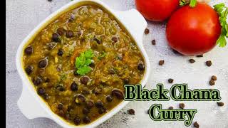 BLACK CHANA CURRY | ಕಡಲೆಕಾಳು ಕರಿ | TASTY GREENS