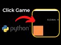 Square Clicker Game With Python