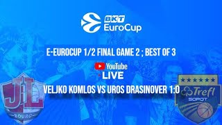 Eurocup 2K25: Bourg vs Sopot 1-1 /  PlayOff Series Semifinals / Online League / Best of 3