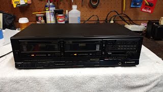 1989 Pioneer Double Cassette Belt Replacement