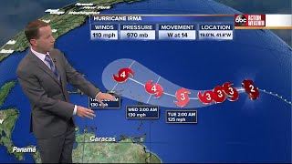 Irma Saturday 5 a.m. update with Jason