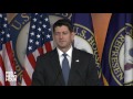 house speaker paul ryan holds weekly press briefing