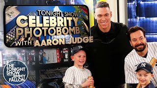 Aaron Judge and Jimmy Photobomb Yankees Fans at the MLB Store | The Tonight Show