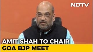 Amit Shah To Meet Goa BJP Leaders Today As Allies Send Tough Message