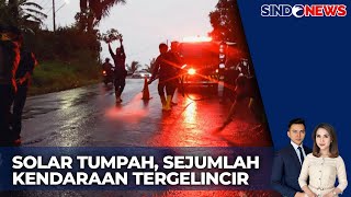 [FULL] PANIK! Solar Tumpah, Sejumlah Kendaraan Tergelincir - Sindo Today 26/12